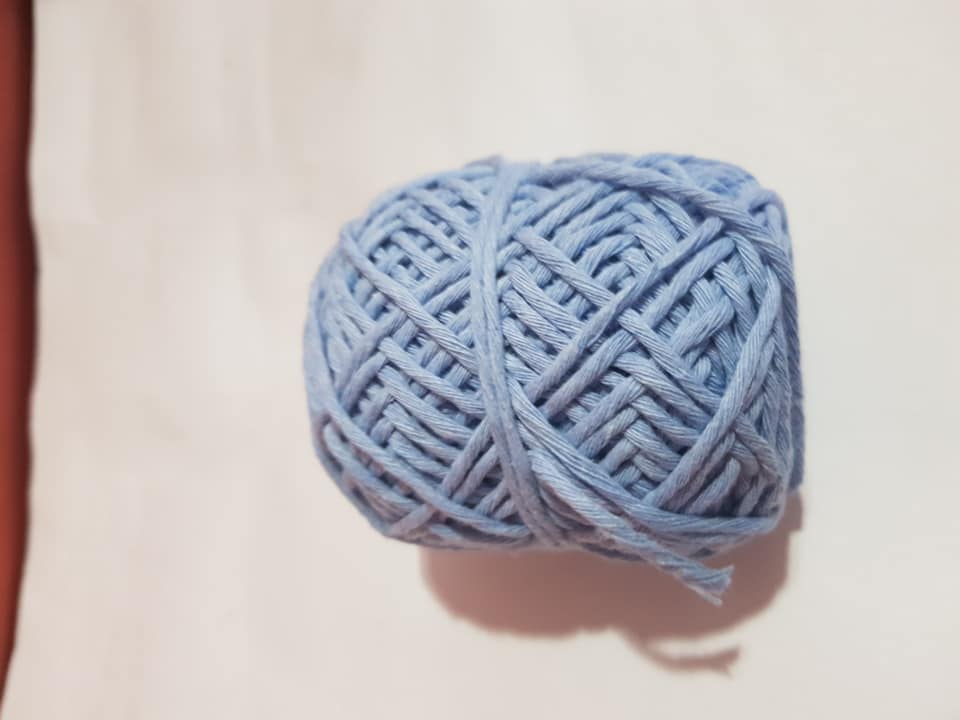 HILO MACRAME 8-20 N.0 x30m.- CELESTE