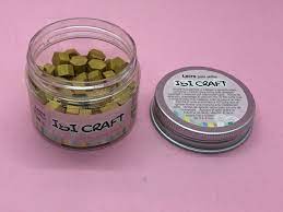 LACRE VELA x 2u. ORO ( 20g PERLAS )