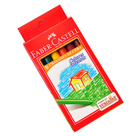 LAPIZ CERA FABER  X  6 U.