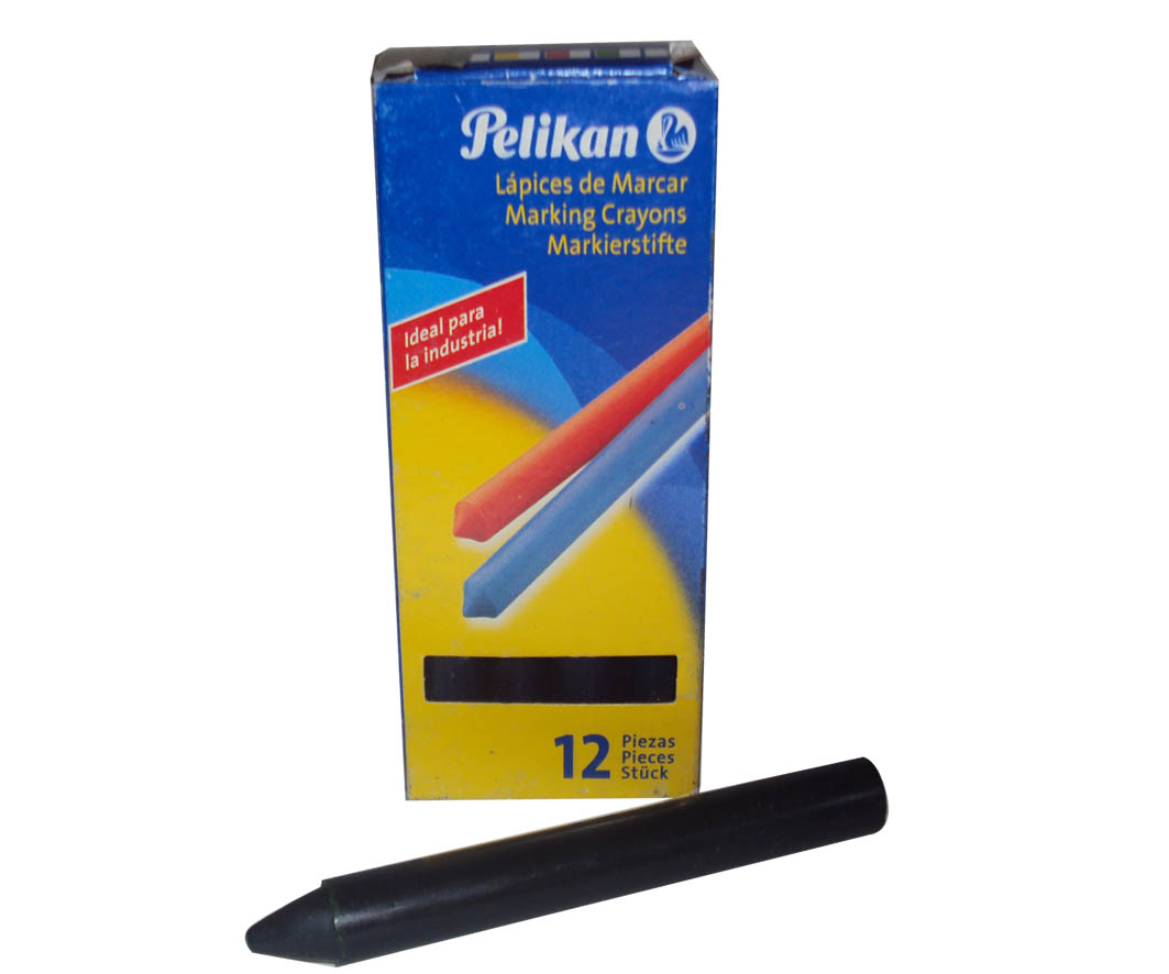 LAPIZ CERA PELIKAN N.762 * 1  NEGRO
