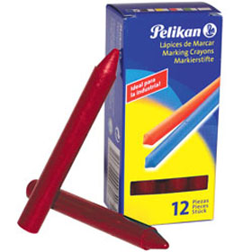 LAPIZ CERA PELIKAN N.762 * 1  ROJO