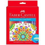 LAPIZ COLOR FABER CARTON x 72 LARGOS  