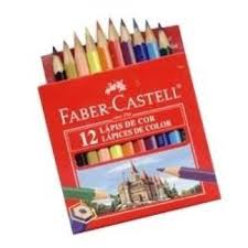 LAPIZ COLOR FABER CARTON x 12 CORTO