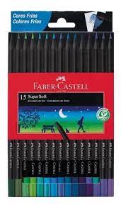 LAPIZ FABER SUPER SOFTx15u FRIOS