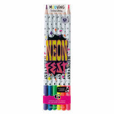 LAPIZ COLOR MOOVING FLUO x 6 LARGO