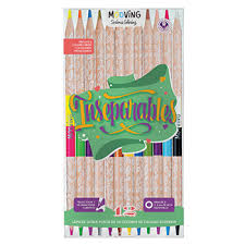 LAPIZ COLOR MOOVING BICOLOR x 12 LARGO