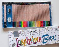 LAPIZ COLOR MOOVING INSPIRATE BOX x 40