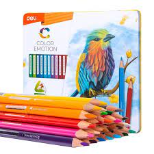 LAPIZ COLOR DELI EMOTION LATA x36 LARGO