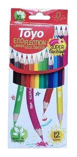 LAPIZ COLOR TOYO ECO-FLECTION x 12 L.