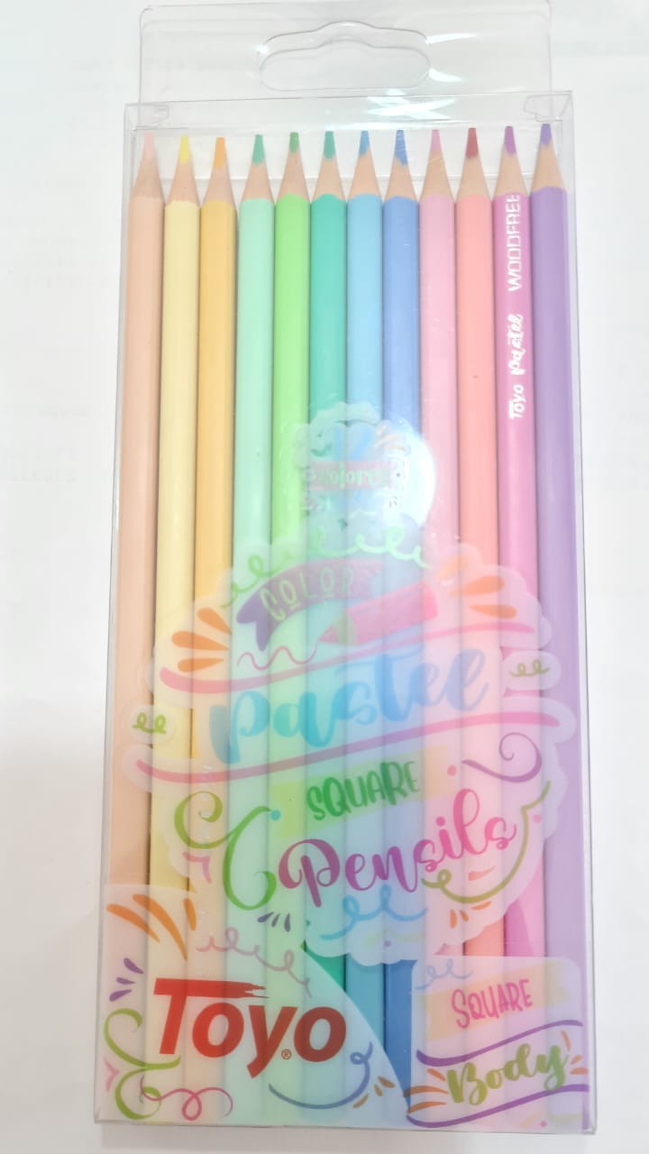 LAPIZ COLOR TOYO PASTEL x 12 L.