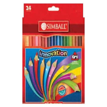 LAPIZ COLOR SIMBALL INNOVATION x 24 LARGO
