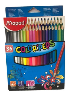 LAPIZ COLOR MAPED X 36 LARGO