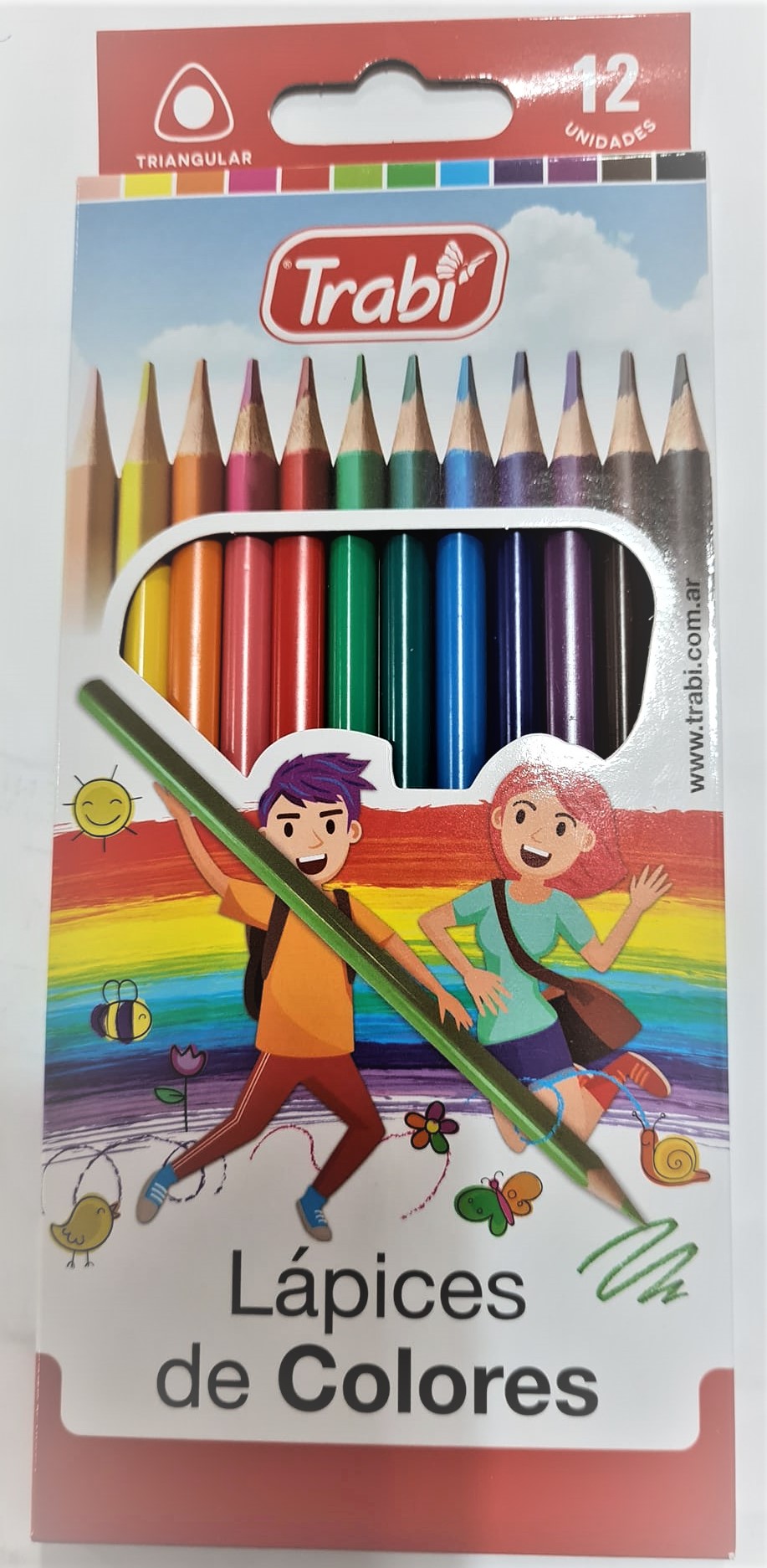 LAPIZ COLOR TRABI x 12 LARGO