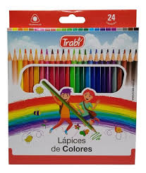 LAPIZ COLOR TRABI x 24 LARGOS