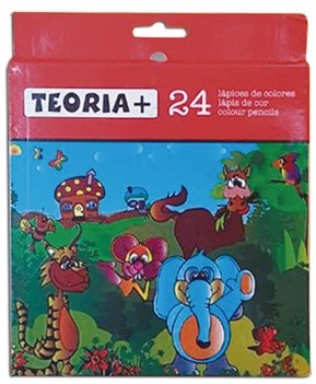 LAPIZ COLOR TEORIA x 24 LARGO