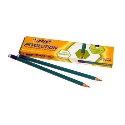 LAPIZ BIC EVOLUTION C/GOMA  HB 