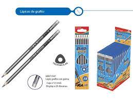 LAPIZ GRAFITO KEYROAD CON GOMA x 1u
