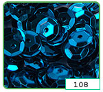 LENTEJUELA N.8 x 5gr. TURQUESA