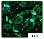 LENTEJUELA N.8 x 5gr. VERDE