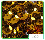 LENTEJUELA N.8 x 5gr. ORO 