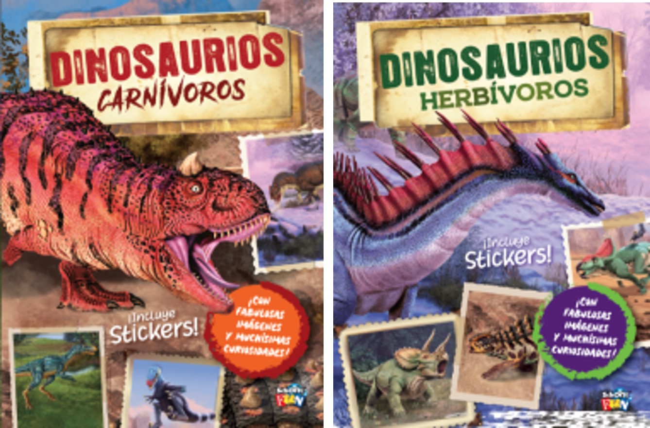 LIBRO DIBNOSAURIOS HERV/CARNIV.