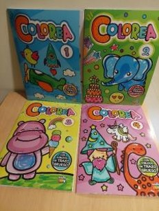 LIBRO COLOREA 1-2-3-4