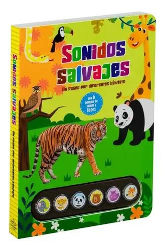 LIBRO CUENTO SONIDOS SALVAJES 