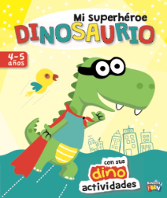 LIBRO SUPER HEROE DINOSAURIO