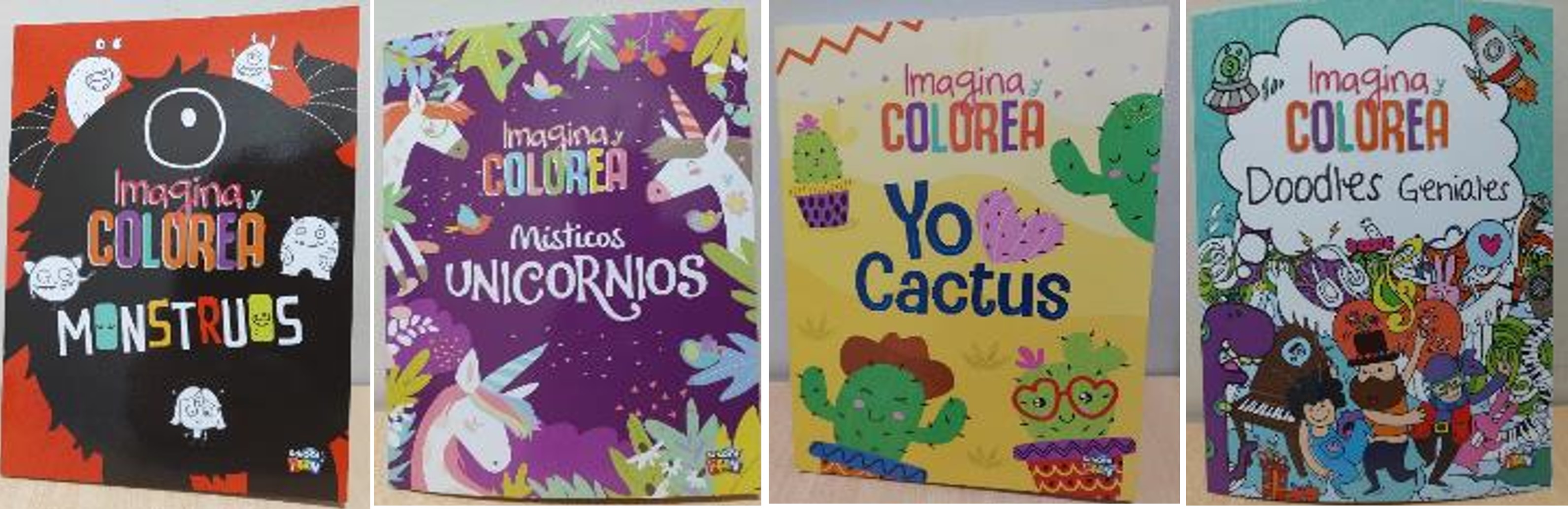 LIBRO IMAGINA Y COLOREA