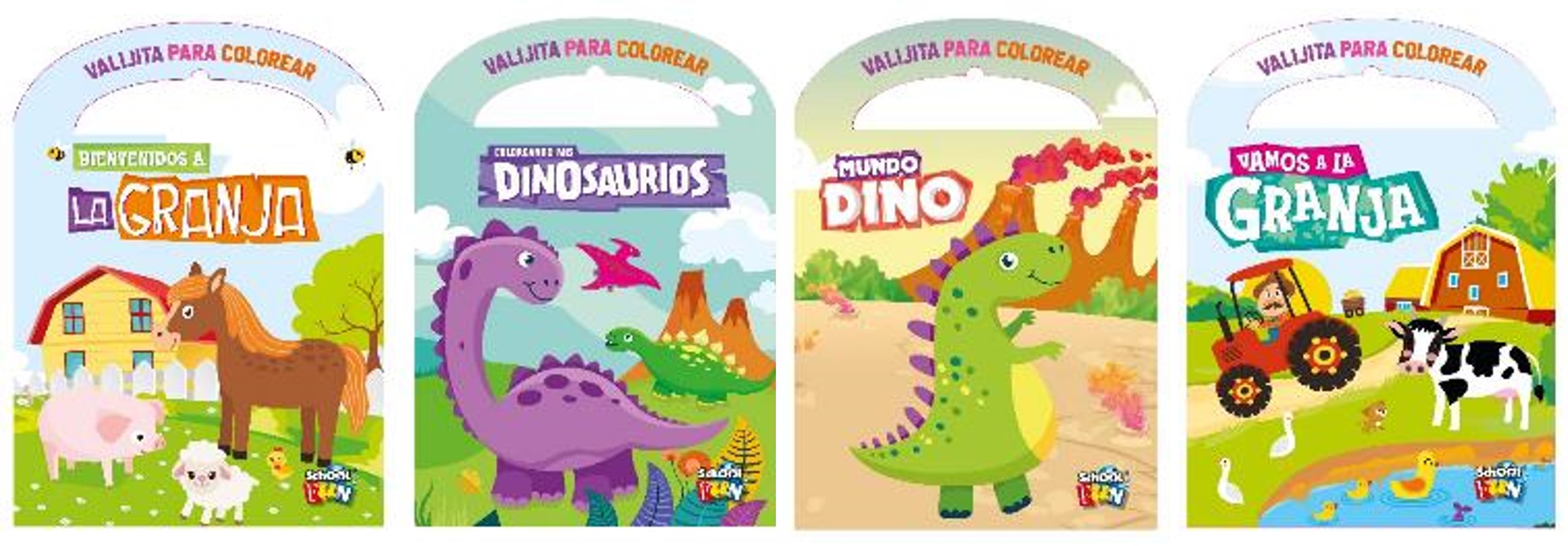 LIBRO VALIJITA PARA COLOREAR