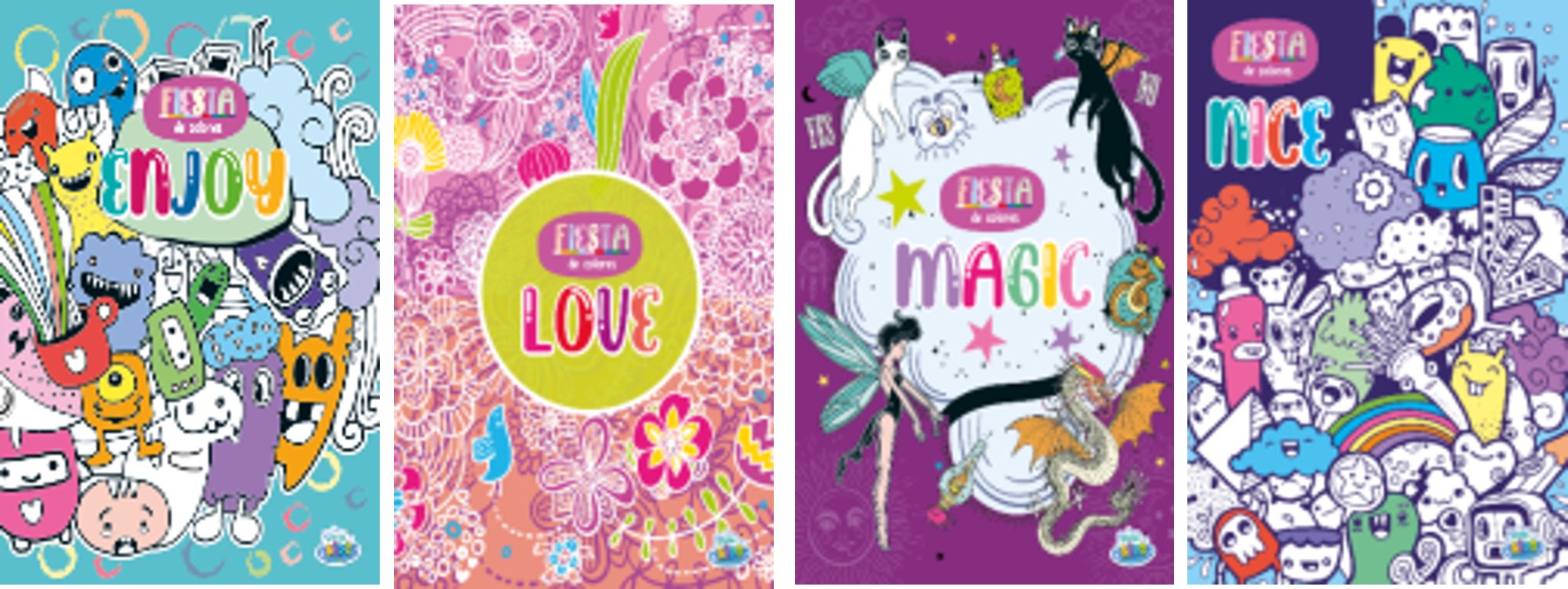 LIBRO FIESTA DE COLORES