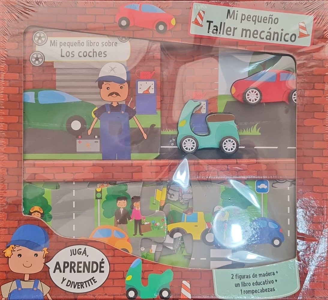 LIBRO CAJA LIBRO+ROMPECABEZA+2 FIG.MADERA