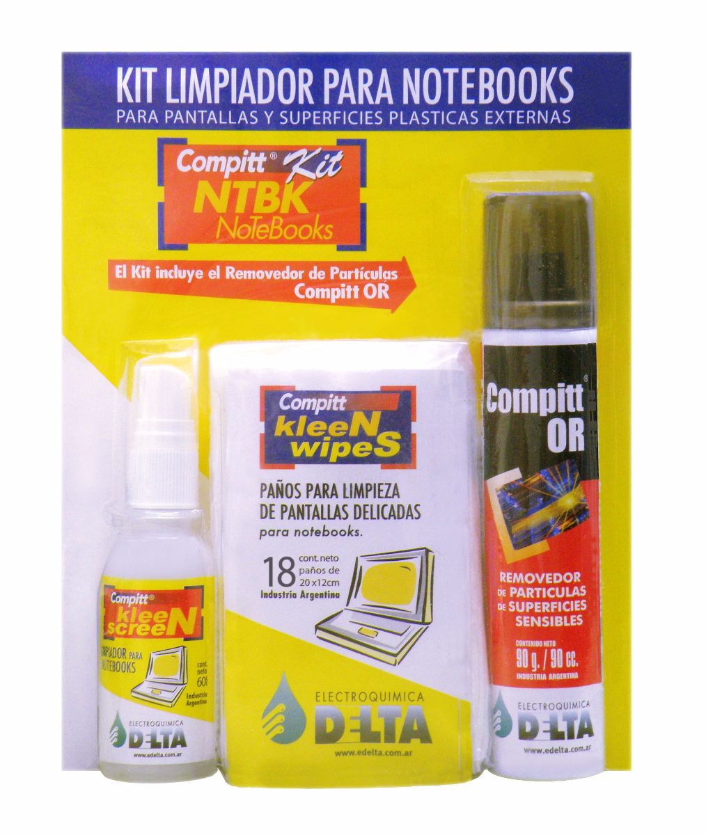 KIT COMPITT lIMPIADOR PARA PANTALLA  LDE-LCD