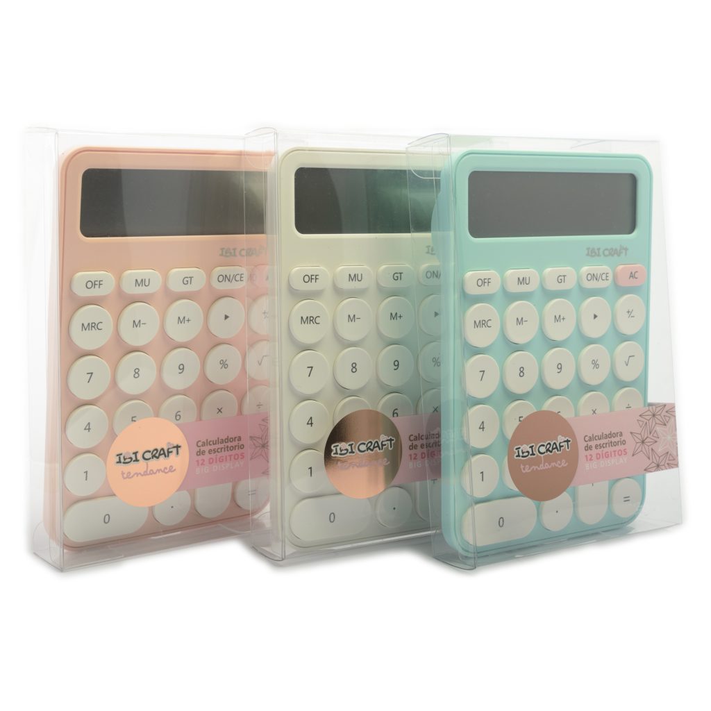 CALCULADORA IBICRAFT PREMIUM ESCRITORIO 12dig.