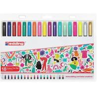 MARCADOR EDDING COLOUR FUN SET 18