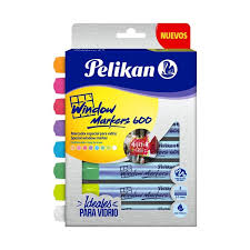 MARCADOR PELIKAN WINDOW 600x8u.-VIDRIO