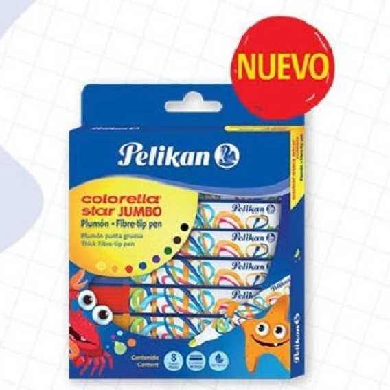 MARCADOR PELIKAN COLORELLA x 8u.