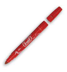 MARCADOR TRABI PINTURON ROJO