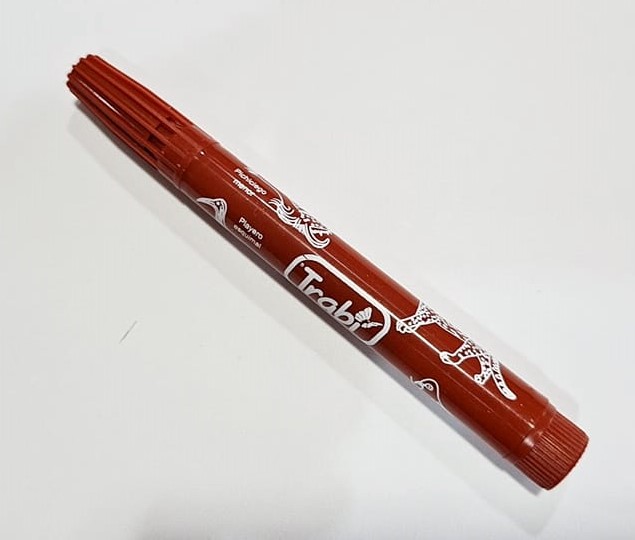 MARCADOR TRABI PINTURON MARRON