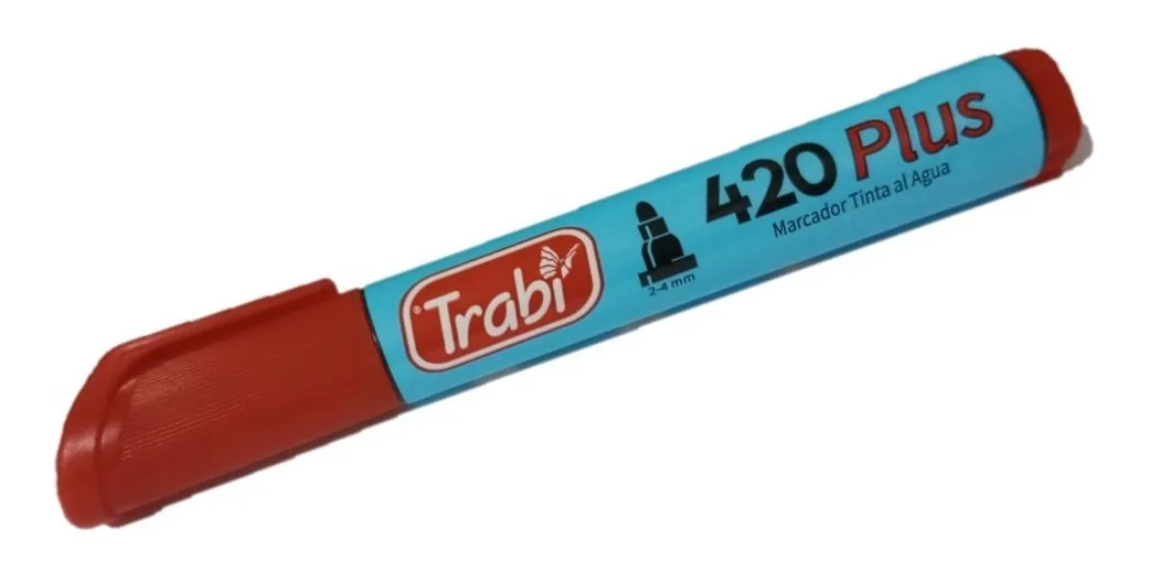 MARCADOR TRABI 420 PLUS MARRON
