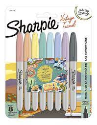 MARCADOR SHARPIE VINTAGE x 8pza.