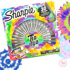 MARCADOR SHARPIE RUEDAx30pza. TIE-DYE