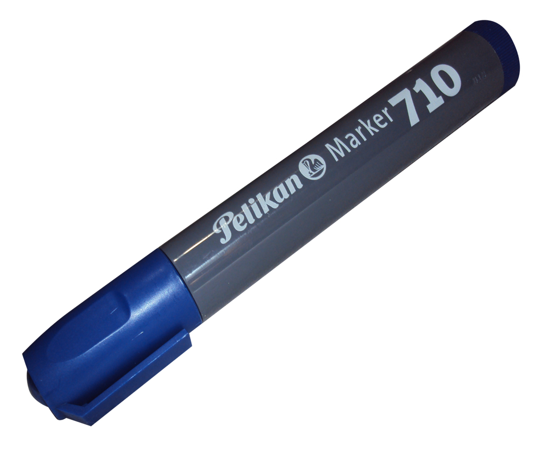 MARCADOR PELIKAN 710 AL SOLVENTE AZUL
