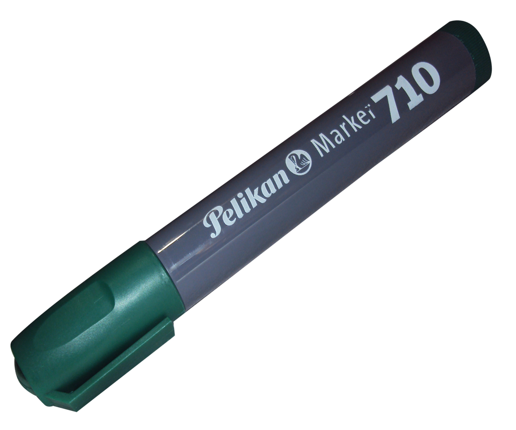MARCADOR PELIKAN 710 AL SOLVENTE VERDE