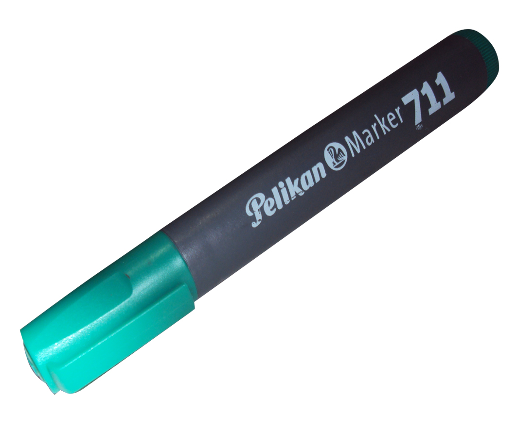 MARCADOR PELIKAN 711 AL SOLVENTE VERDE