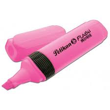RESALTADOR PELIKAN FLASH ROSA