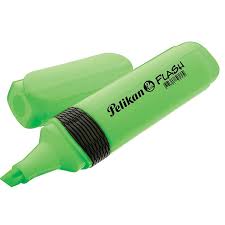 RESALTADOR PELIKAN FLASH VERDE