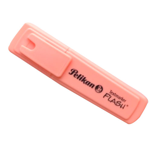 RESALTADOR PELIKAN PASTEL DURAZNO
