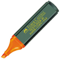 RESALTADOR FABER T-46/48 NARANJA