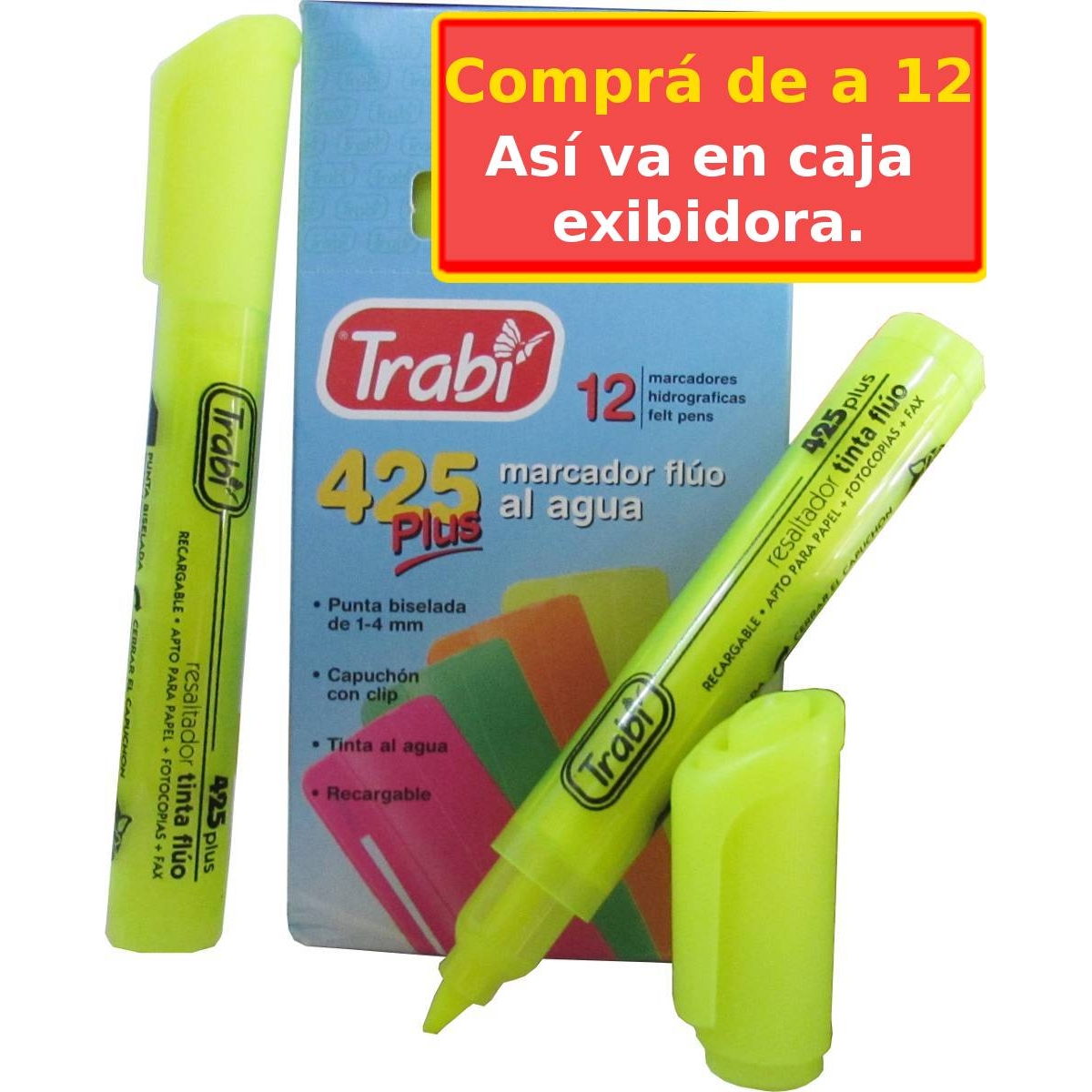 RESALTADOR TRABI 425 - AMARILLO